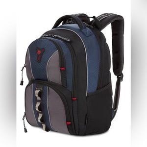 WENGER Cobalt 16 inch Laptop Backpack - Blue Gray